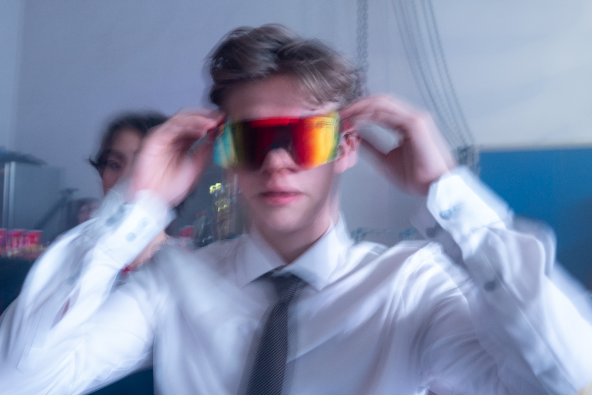 Bene mit Brille
